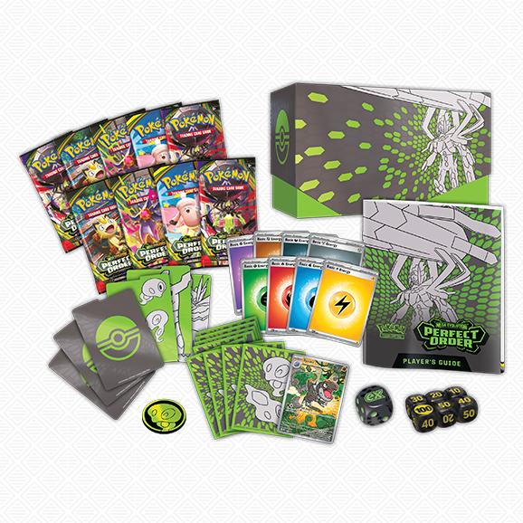 Pokémon TCG: Mega Evolution ME03 - Perfect Order Elite Trainer Box PIEZA - ESPAÑOL