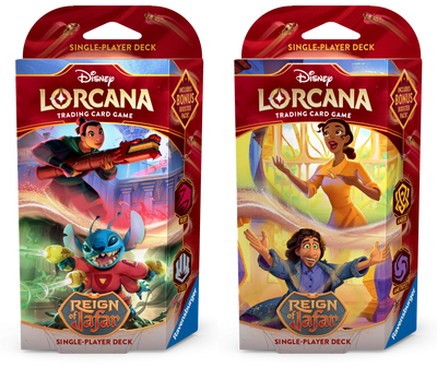 Disney Lorcana Trading Card Game: Reign of Jafar Starter Deck - INGLÉS