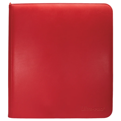 Ultra Pro: Vivid 12 Pocket Zippered PRO-Binder: Red