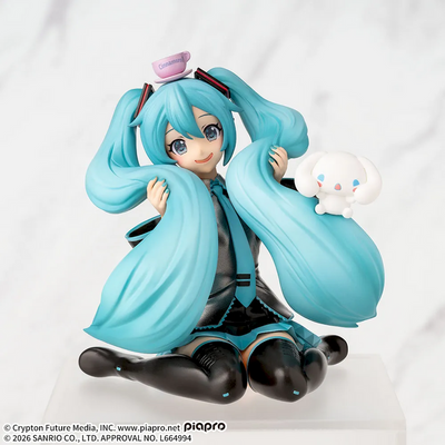SEGA - Hatsune Miku × Cinnamoroll Chokonose Fluffy Ver. Figure