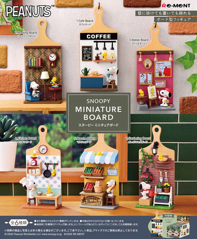 Re-Ment - Peanuts Snoopy Miniature Board