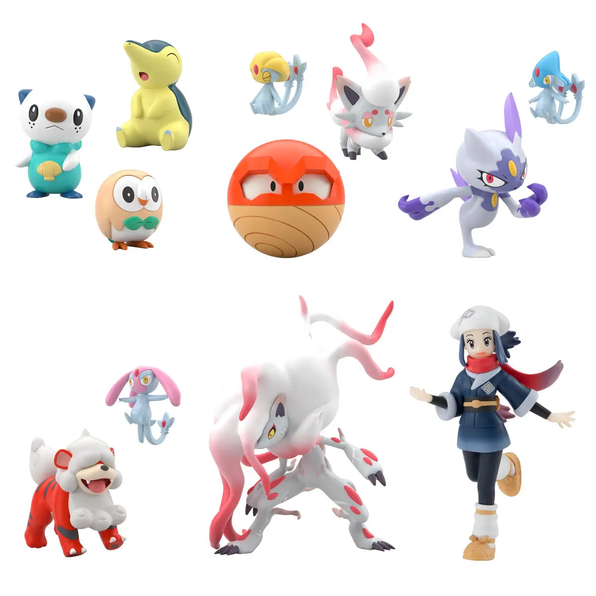 Pokemon Scale World Hisui Region Figures