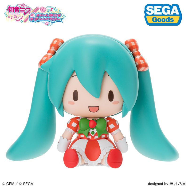 Banpresto - Hatsune Miku × Fashionable Witches Love and Berry Fuwapuchi Figure Strawberry
