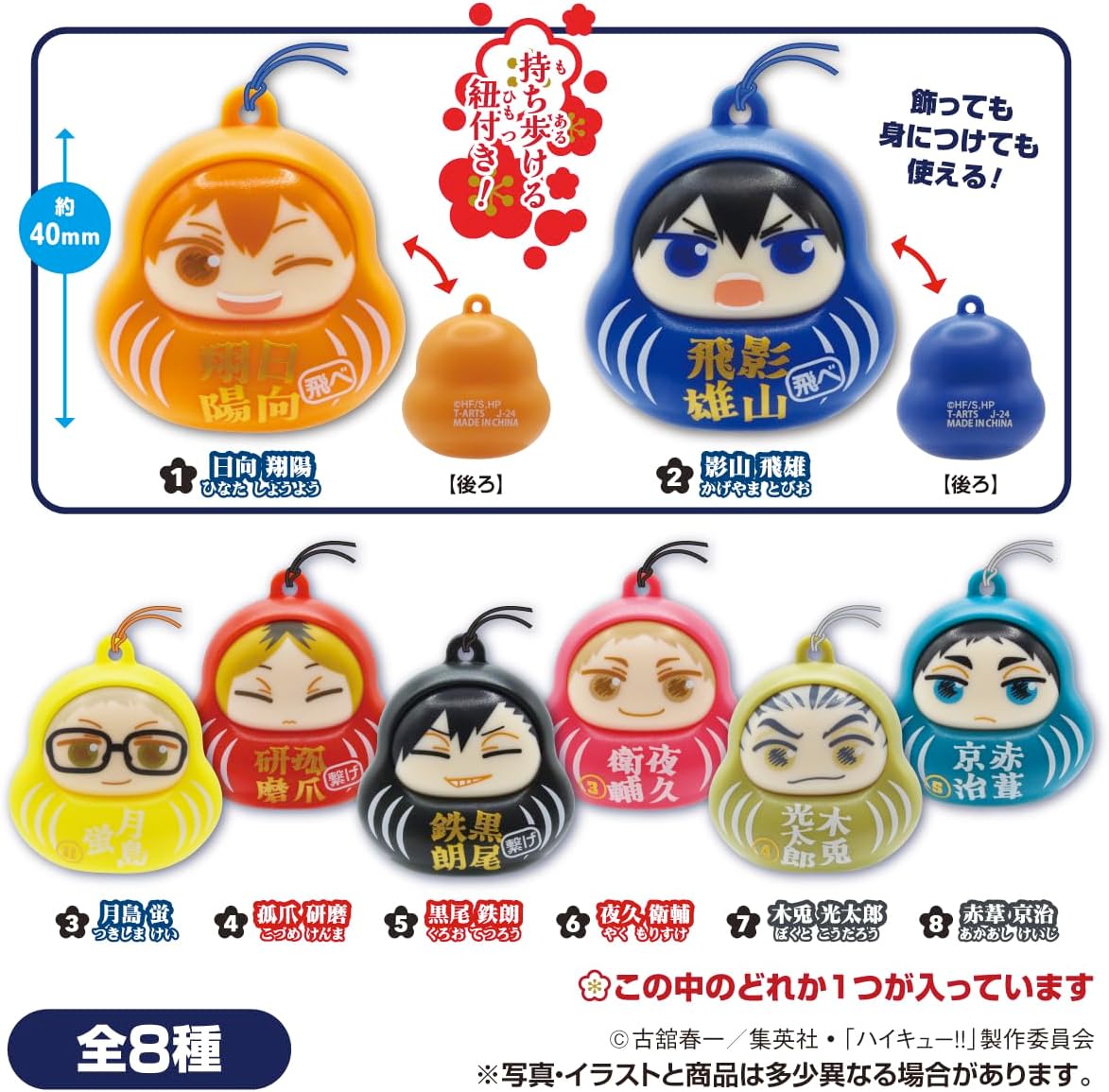 Haikyuu!! Daruma Figure Collection 2