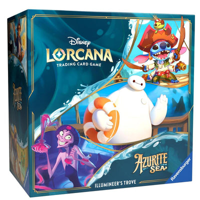 Disney Lorcana Trading Card Game: Azurite Sea Trove Pack - INGLÉS