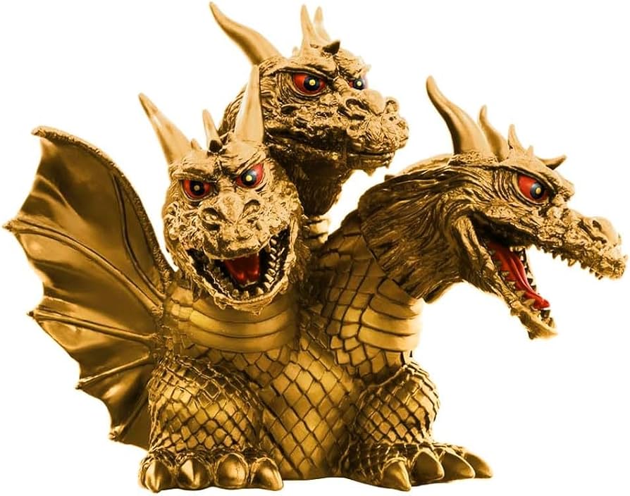 Toho Kaiju Series Seat Beast King Ghidorah (1964)