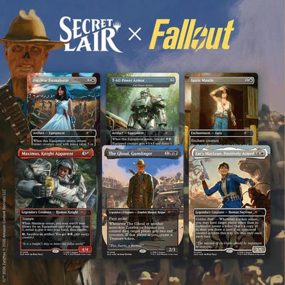 Magic the Gathering: Secret Lair Drop - Secret Lair x Fallout: Beyond Vault 33 - Regular