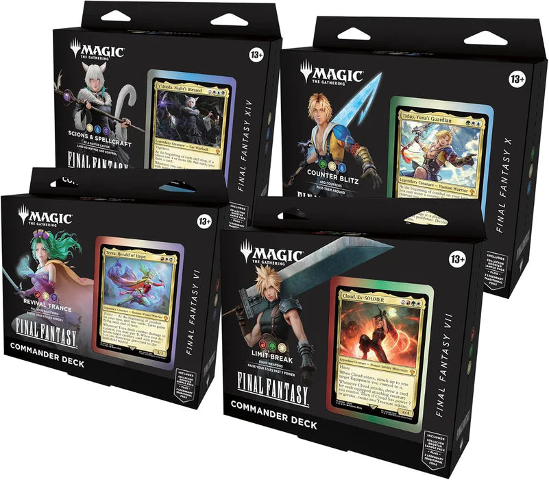 Magic the Gathering: FINAL FANTASY Commander Deck CASE - INGLÉS