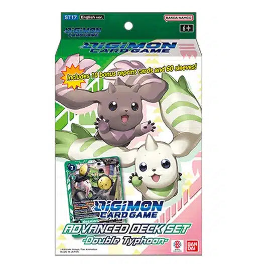 DIGIMON CARD GAME ADVANCED DECK -DOUBLE TYPHOON- ST17