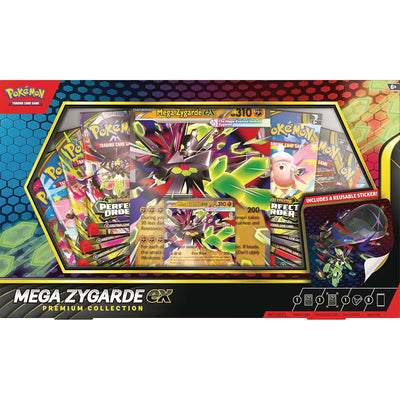 Pokémon TCG: Mega Zygarde ex Premium Collection - INGLÉS