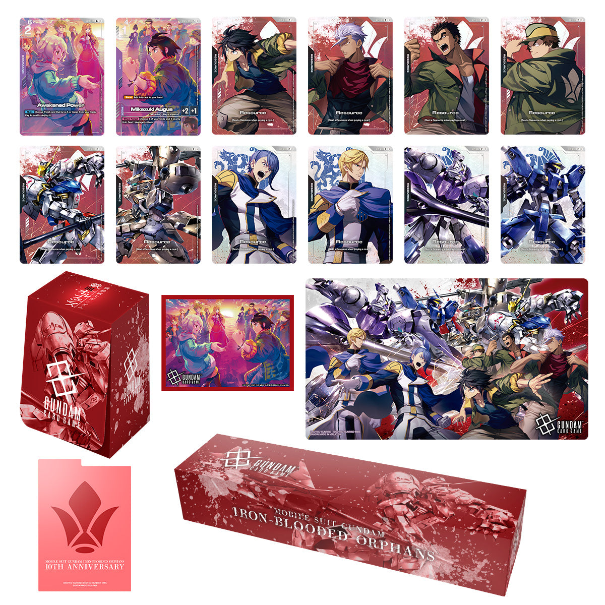 Gundam TCG: Premium Accessory Set Mobile Suit Gundam IRON (PB02)