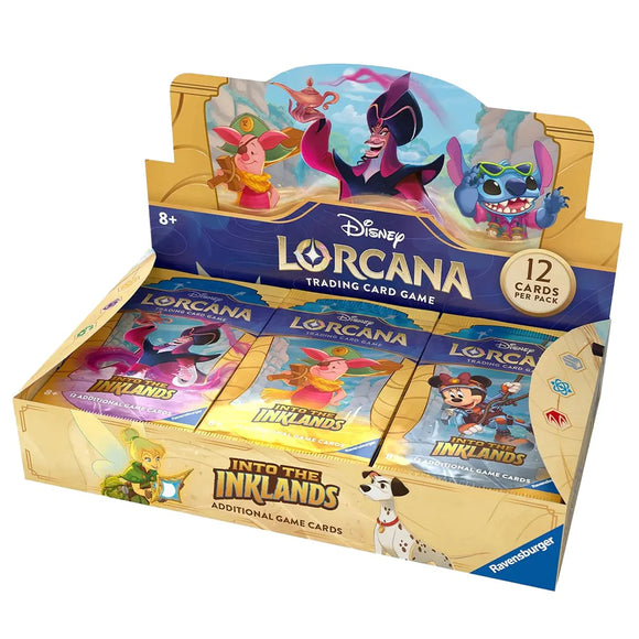 Disney Lorcana Trading Card Game: Into the Inklands Booster Box - INGLÉS