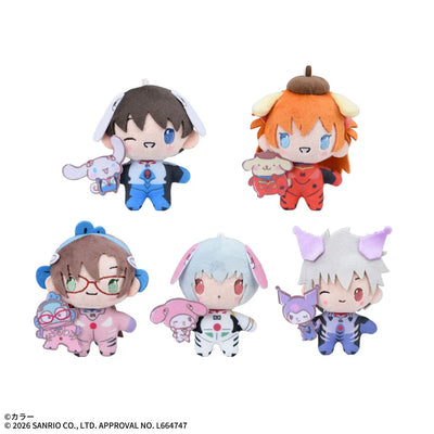 SEGA - Evangelion × Sanrio Characters Mascot (EX) Mini Plush