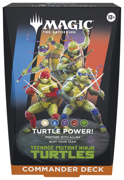 Magic the Gathering: Teenage Mutant Ninja Turtles Deck - INGLÉS
