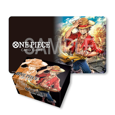 PREMIUM BANDAI Playmat and Storage Box Set Monkey D. Luffy