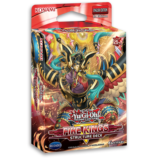 Yu-Gi-Oh! Structure Deck: Revamped Fire Kings- INGLÉS