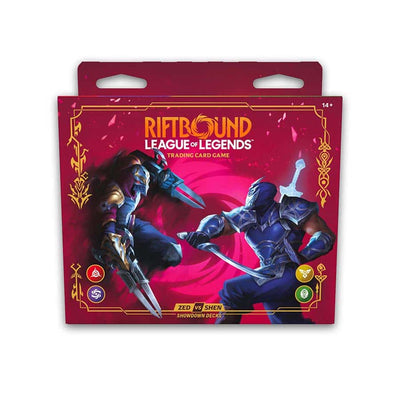 Rift bound TCG: Set 4- Vendetta - Showdown Deck - Zed vs Shen