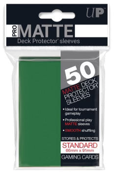Ultra Pro: Pro-matte Standard Sleeves - Green (50ct)