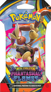 Pokémon TCG: Mega Evolution ME02 - Phantasmal Flames Sleeved Booster - ESPAÑOL