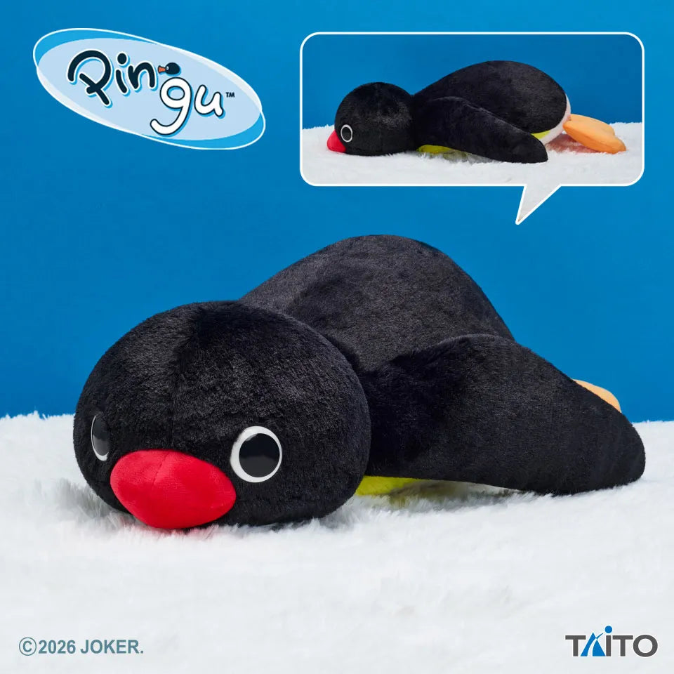 Taito - Pingu Extra Large Fluffy Relax Plush