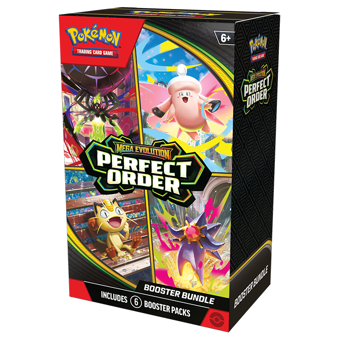 Pokémon TCG: Mega Evolution ME03 - Perfect Order Booster Bundle - ESPAÑOL