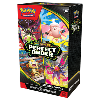 Pokémon TCG: Mega Evolution ME03 - Perfect Order Booster Bundle - ESPAÑOL