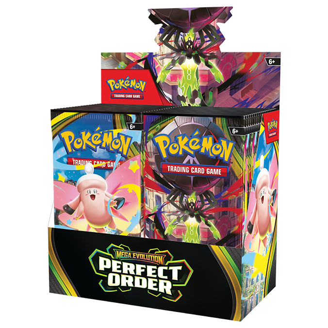 Pokémon TCG: Mega Evolution ME03 - Perfect Order Booster Box - INGLÉS