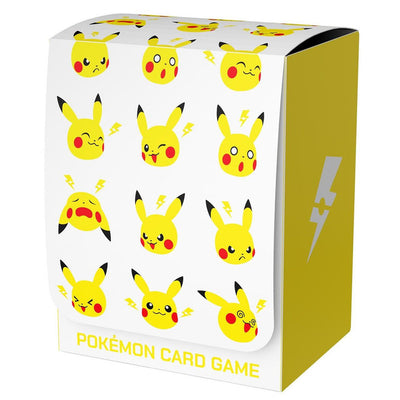 Pokemon Card Game Deck Case Pikachu and lightning
