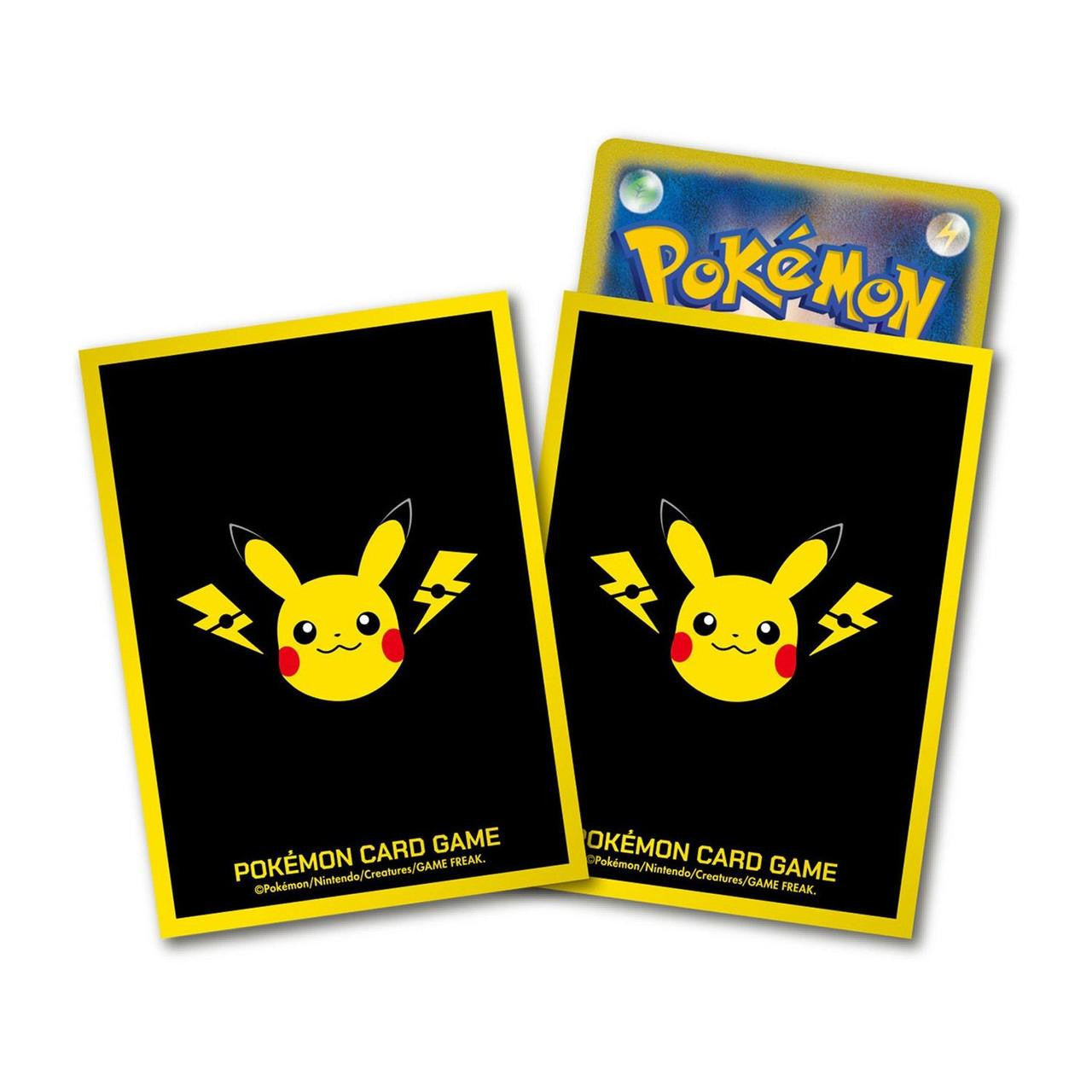 Pokemon Card Game Deck Sleeves Pikachu & Lightning