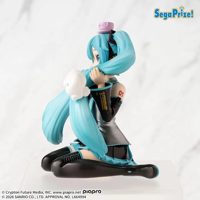 SEGA - Hatsune Miku × Cinnamoroll Chokonose Fluffy Ver. Figure