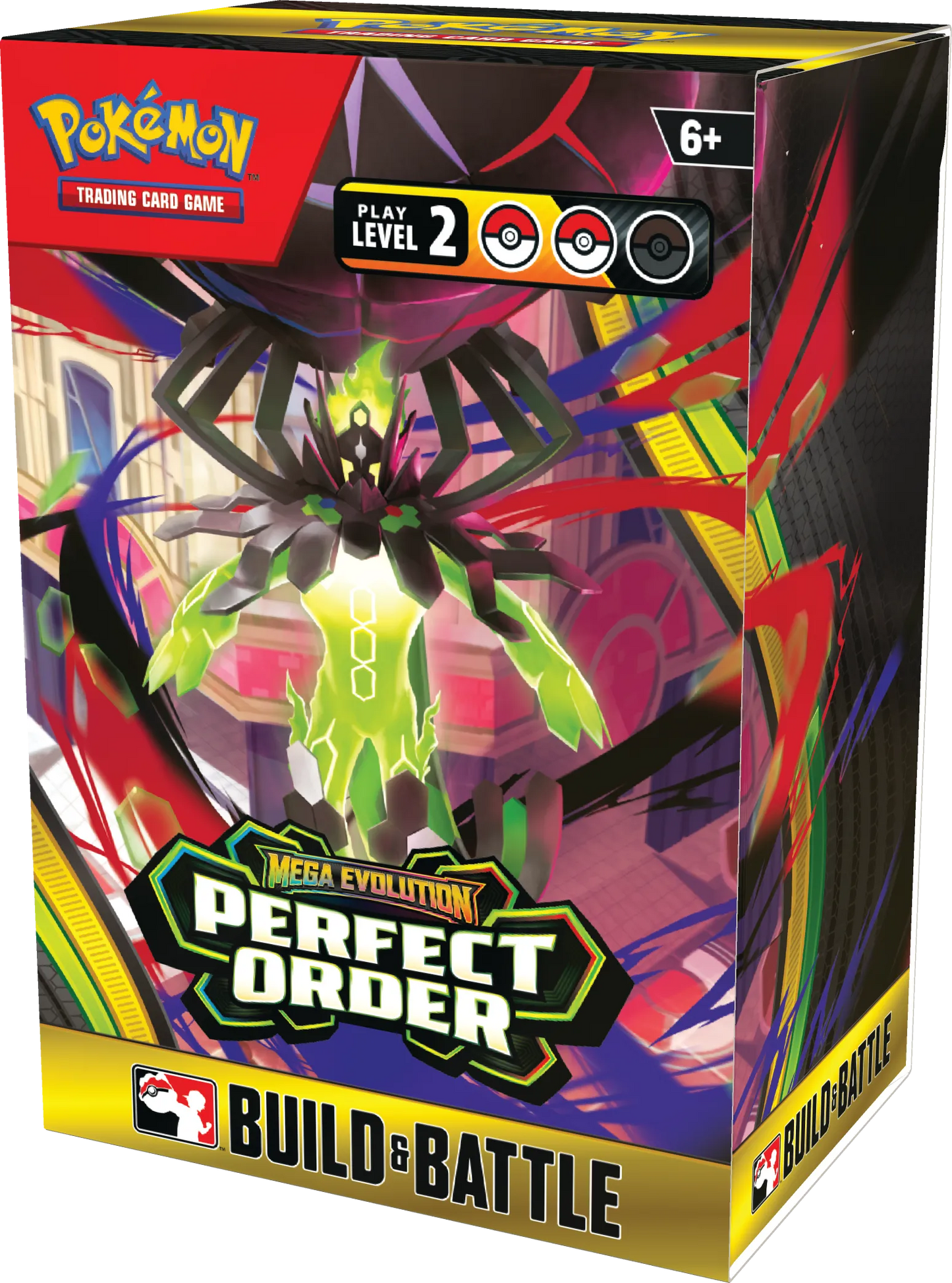 Pokémon TCG: Mega Evolution ME03 - Perfect Order Build & Battle Box - INGLÉS