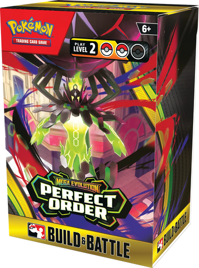 Pokémon TCG: Mega Evolution ME03 - Perfect Order Build & Battle Box - INGLÉS