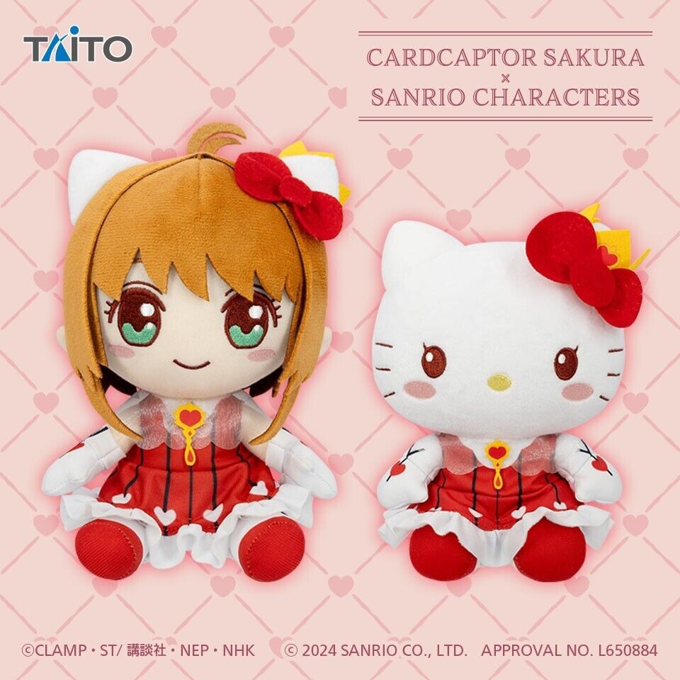 Card Captor Sakura × Sanrio - Sakura Kinomoto & Hello Kitty Plush
