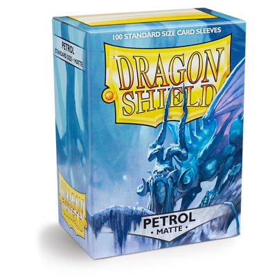 Dragon Shield: 100 Micas Tamaño Standard Matte Petrol