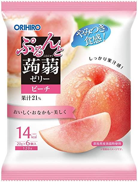 Orihiro Purunto Gelatina Durazno