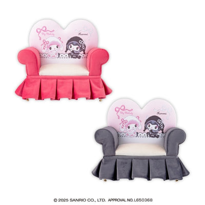 Sanrio - My Melody Kuromi Moonlit MeroKuro Sofa-shaped Jewelery Box
