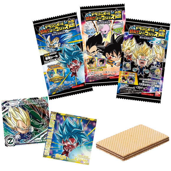 Dragon Ball Super Sticker Waffer The Journey Begins