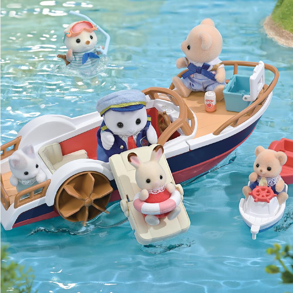 Sylvanian Families - Seal Captain's Exciting Boat