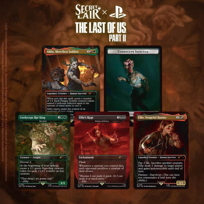 Magic the Gathering: Secret Lair Drop - The Last of Us Part II: Path of Retribution - Regular - INGLÉS