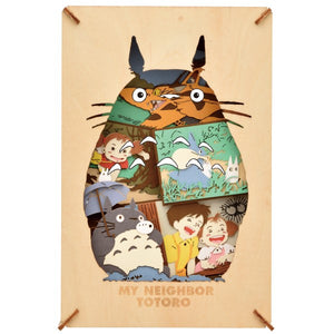 Ghibli - My Neighbor Totoro Paper Theater -Wood Style-