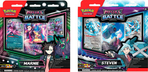 Pokémon TCG: Rival Battle Deck—Marnie/Steven - INGLÉS
