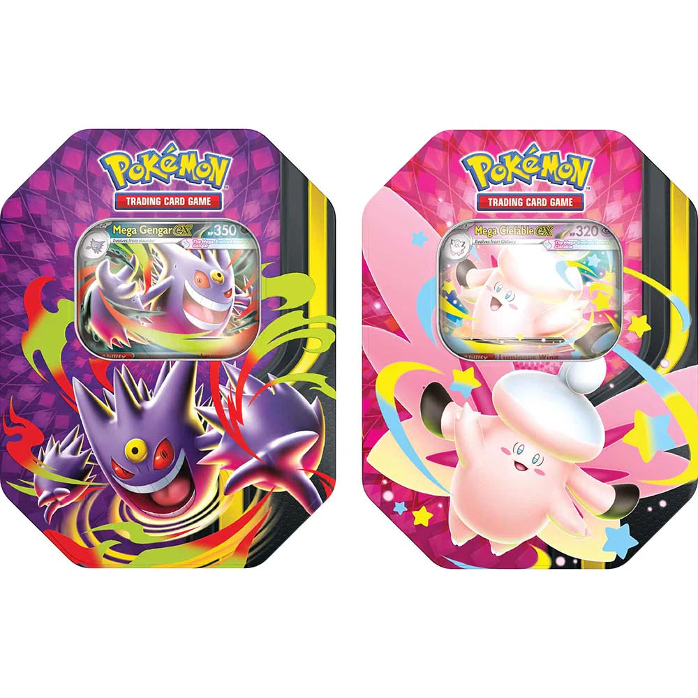 Pokémon TCG: Mega Moonlit Tin - INGLÉS