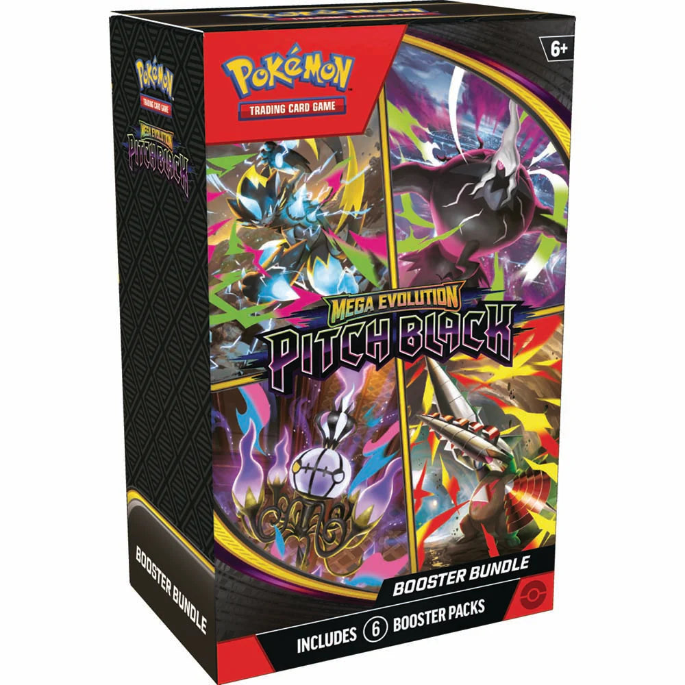 Pokémon TCG: Mega Evolution ME05 - Pitch Black Booster Bundle - INGLÉS