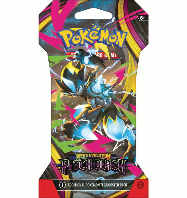 Pokémon TCG: Mega Evolution ME05 - Pitch Black Sleeved Booster - INGLÉS