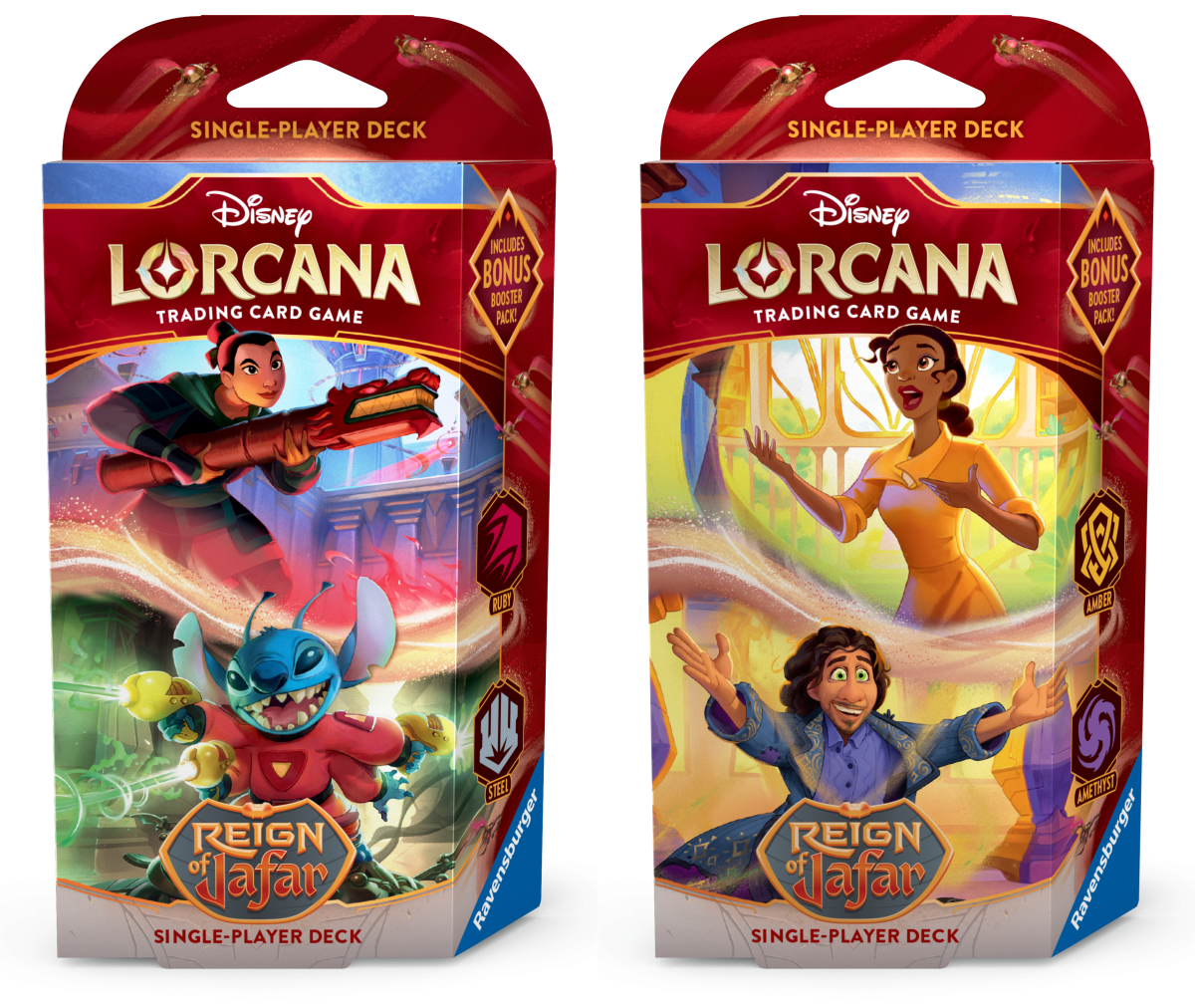 Disney Lorcana Trading Card Game: Reign of Jafar Starter Deck - INGLÉS