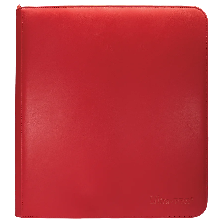 Ultra Pro: Vivid 12 Pocket Zippered PRO-Binder: Red