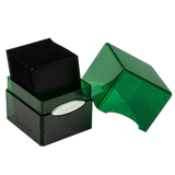 Ultra Pro: Deck Box Satin Cube - Glitter Green