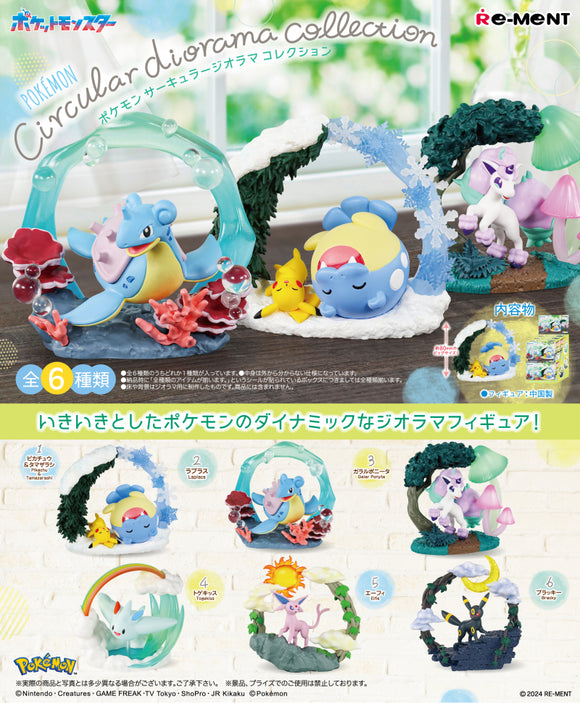 Re-Ment - Pokemon Circular Diorama Collection