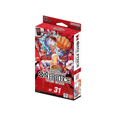 ONE PIECE CARD GAME STARTER DECKS [ST31] - RED MONKEY D LUFFY - INGLÉS