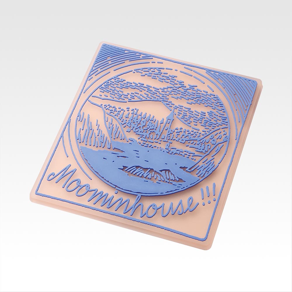 Moomin "The door is always Open" - Rubber Coaster
